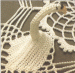 Swan Symphony Doilies